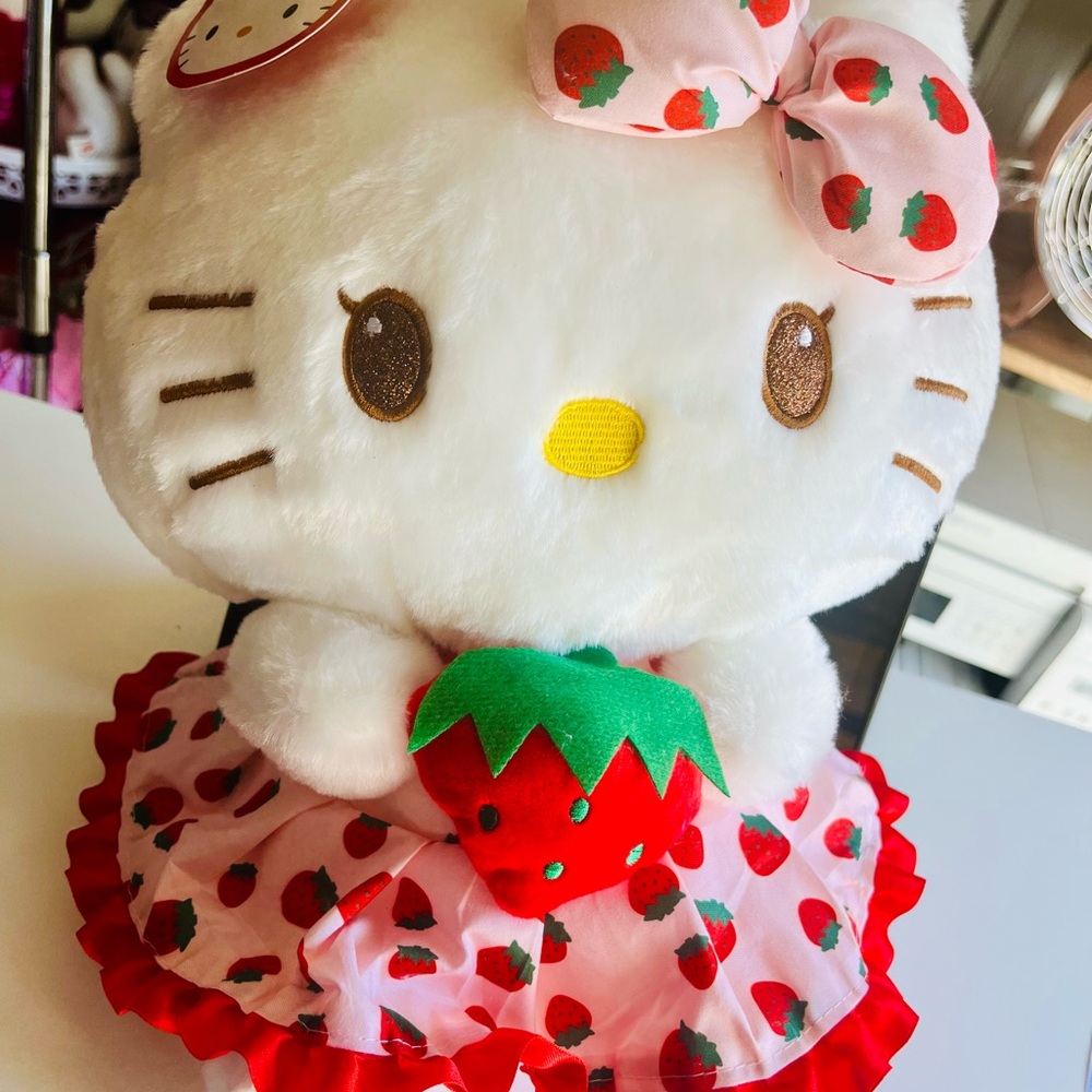Hello Kitty Strawberry Plush - image 1